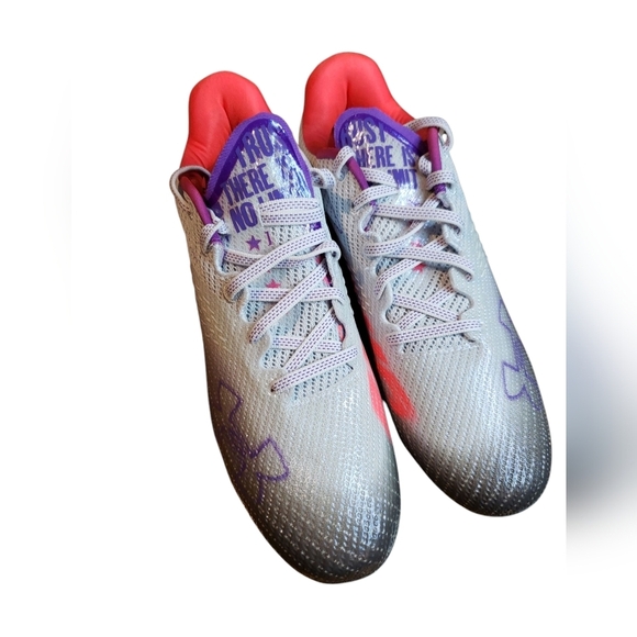 Under Armour  NEW Blur Smoke Cleats 8.5 NEW - Picture 2 of 5